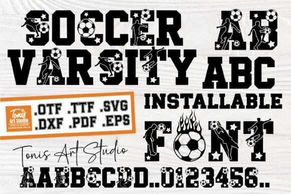 Ab Soccer Varsity: A Typeface for Team Spirit and Bold Branding