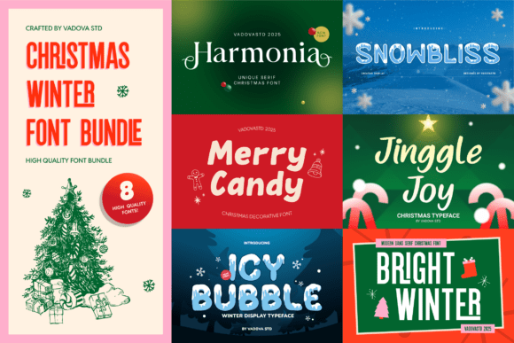 Bringing Holiday Cheer to Every Design with the Christmas Winter Bundle