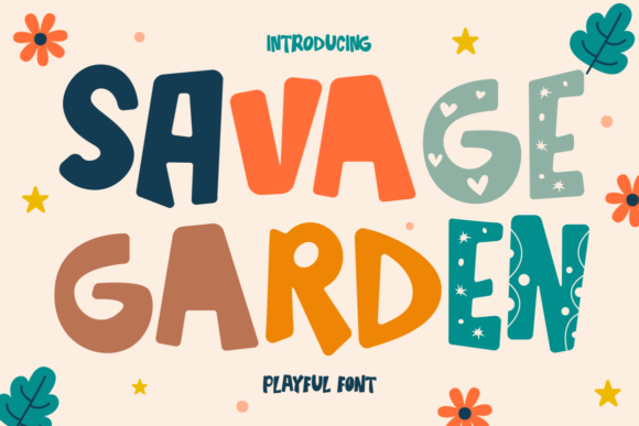 Bringing Whimsy to Your Brand with the Savage Garden Typeface