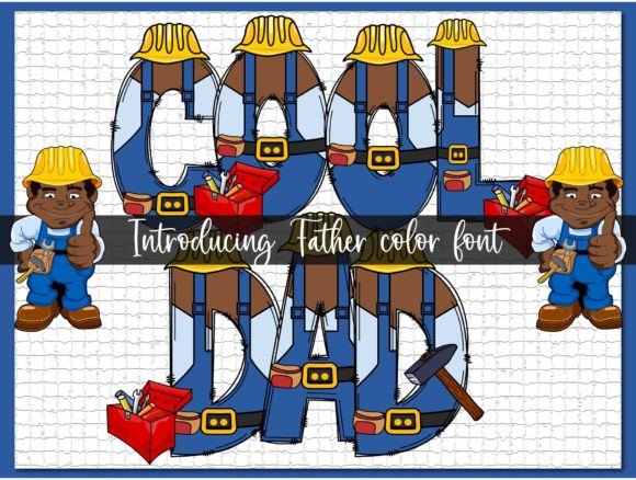 Cool Dad: A Fresh Take on Playful Typography
