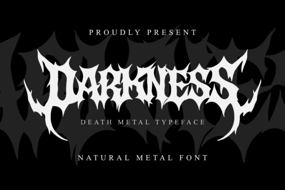 Darkness: Capturing the Essence of Extreme Metal in Typography