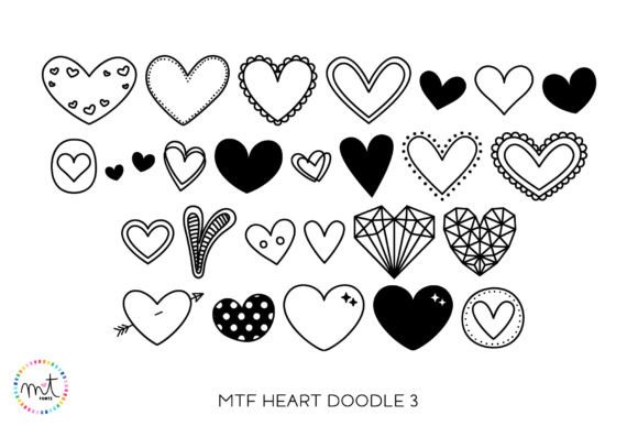 Heart Doodle 3: Your Go-To Typeface for Love-Themed Projects