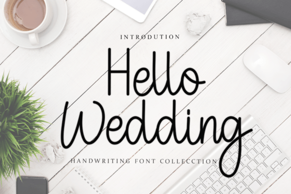 Hello Wedding: The Quirky Font for Joyful Design Projects