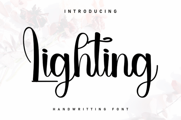 Lighting: The Handwritten Font That Brings Cozy Charm to Your Designs