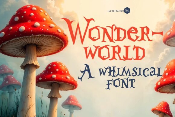 Pn Wonderworld Fn: A Typeface for Enchanted Narratives