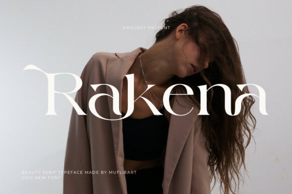 Rakena: Where Organic Curves Meet High-Fashion Typography