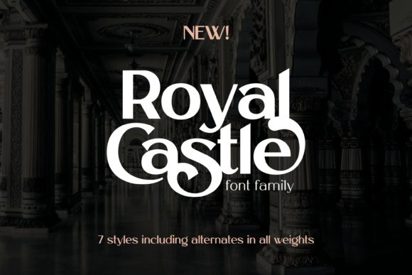 Royal Castle: A Nostalgic Sans Serif for Modern Design