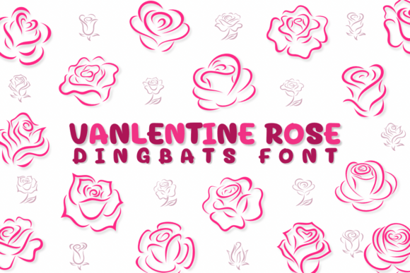 Valentine Rose: A Dingbat Font for Creative Projects